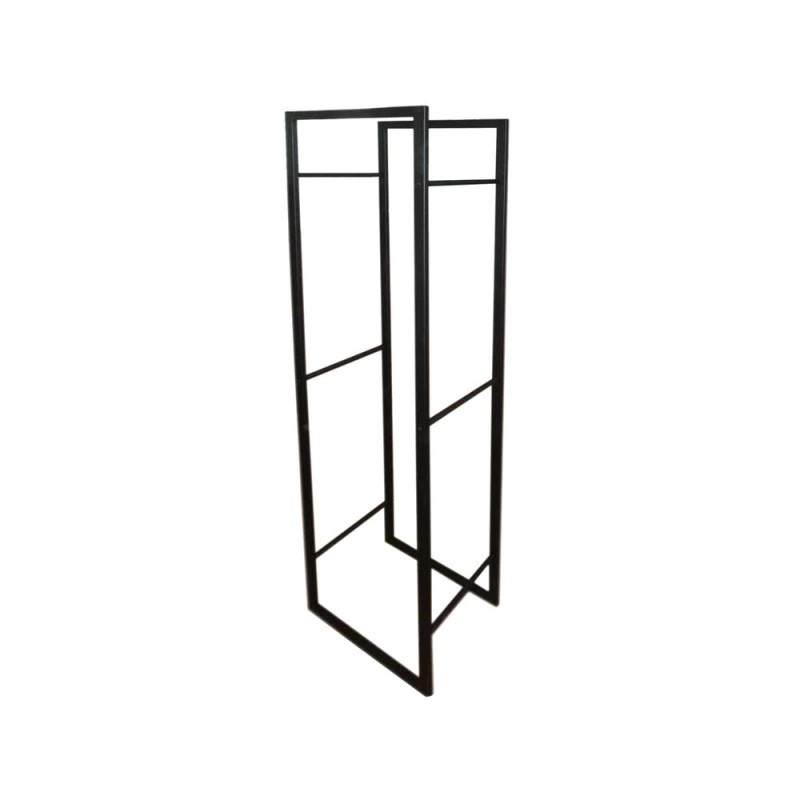 KÜTTEPUUDE ALUS HTT PISLA 45X30X170CM MUST