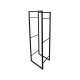 KÜTTEPUUDE ALUS HTT PISLA 45X30X170CM MUST