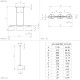 VALGUSTI CASTRALVO 3x40W E27 MUST/PUIT