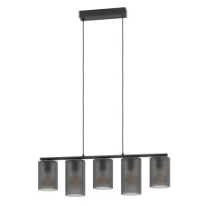 KATTOKRUUNU COLOMERA 5x40W E27 MUST/HALL MATT