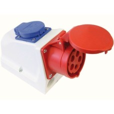 INDUSTRIAL SOCKET  COMBI 5P16A+1P16A SEIN