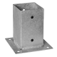 POST BASE PLATE  101X101 MM