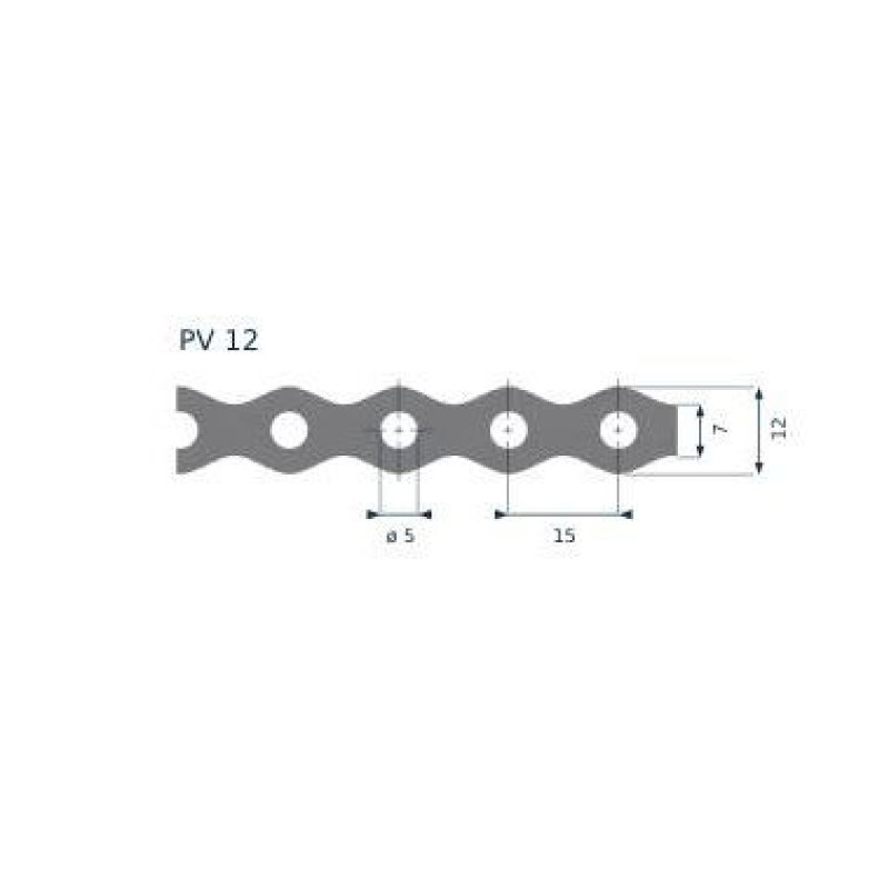 ASSEMBLY TAPE  12X0,7/10M SINUSOID