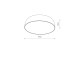 LIGHT FIXTURE  SATELLITE M Ø580 7x25W E27 LED MUST