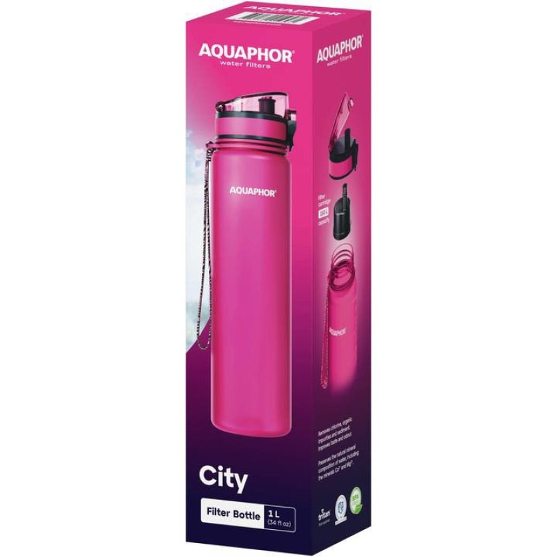 FILTRIPUDEL AQUAPHOR CITY 1L ROOSA