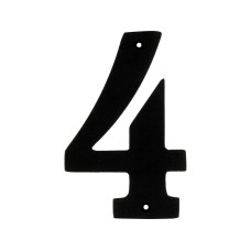 NUMBER 4 PISLA HARJATUD MESSING/MUST