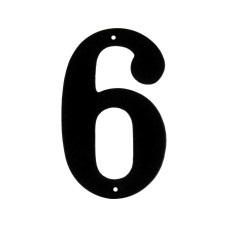 NUMBER 6 PISLA HARJATUD MESSING/MUST