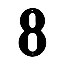 NUMBER 8 PISLA HARJATUD MESSING/MUST