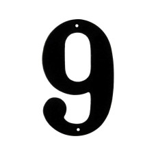 NUMBER 9 PISLA HARJATUD MESSING/MUST