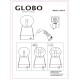 VALGUSTI GLOBO 280110 PLASMA