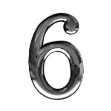 NUMBER 6 KLEEBISEGA 50mm KROOM