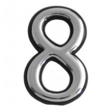 NUMBER 8 KLEEBISEGA 50mm KROOM