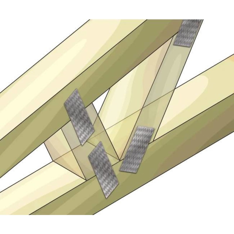 OGAPLAAT 48X150X1.3MM