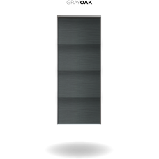 LÜKANDUKS FLEXISLIDE PANEEL 102cm HALL TAMM/ 4tk
