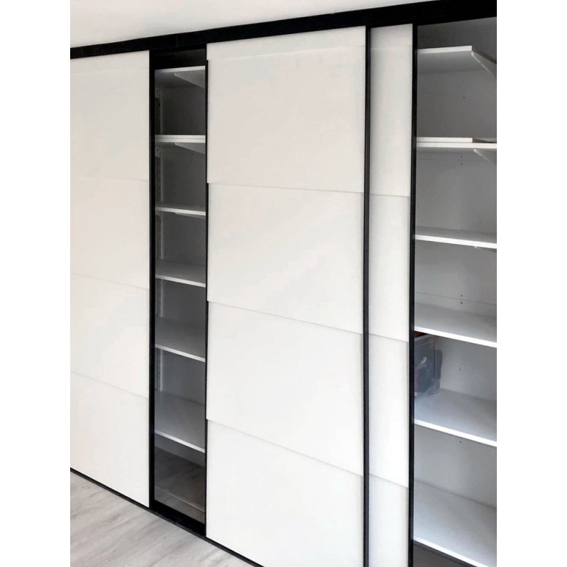 LÜKANDUKS FLEXISLIDE PANEEL 82cm VALGE TAMM/ 4tk
