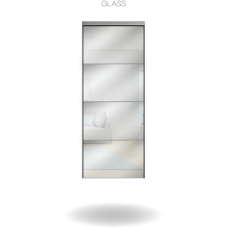 LÜKANDUKS FLEXISLIDE PANEEL 82cm PEEGEL/ 2tk