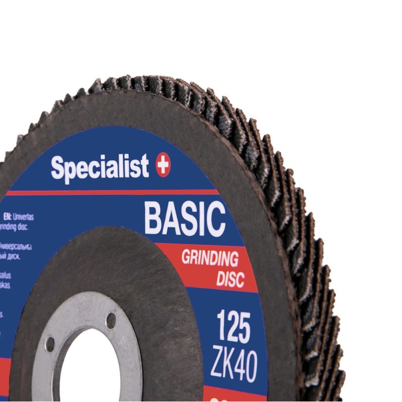 LAMELLKETAS SPECIALIST+ BASIC 125MM P40