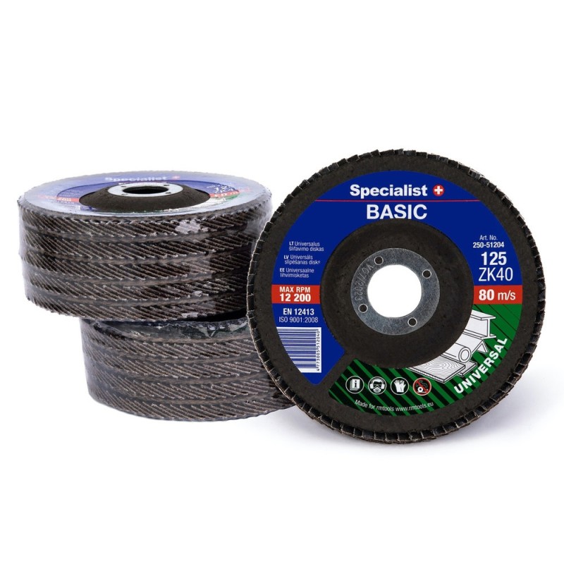 LAMELLKETAS SPECIALIST+ BASIC 125MM P40