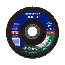 LAMELLKETAS SPECIALIST+ BASIC 125MM P60