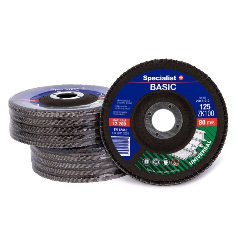LAMELLKETAS SPECIALIST+ BASIC 125MM P100
