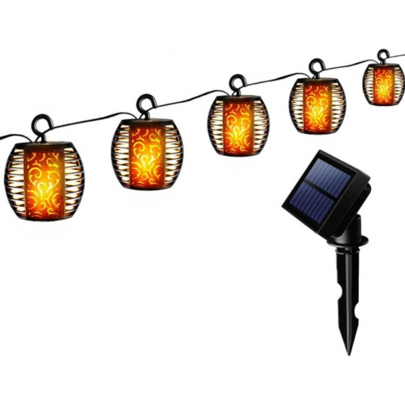 VALGUSTI SOLAR 1032122 LED FIREBALLS 5TK 7cm
