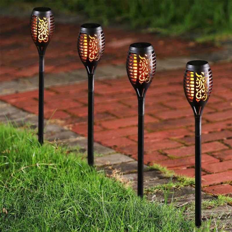 VALGUSTI SOLAR 1038780 12 LED DANSING FLAMES