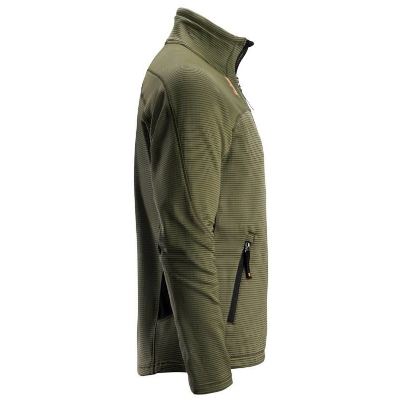 JAKK SNICKERS BodyMapping MICRO FLEECE KHAKI L