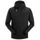 JAKK SNICKERS MICRO FLEECE KAPUUTSIGA ЧЁРНЫЙ  M
