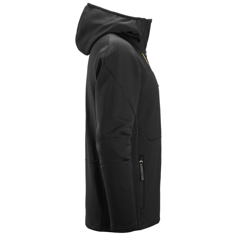 JAKK SNICKERS MICRO FLEECE KAPUUTSIGA ЧЁРНЫЙ  M