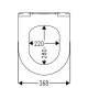 WC ISTE CEDO DELRAY BEACH SOFT-CLOSE VALGE