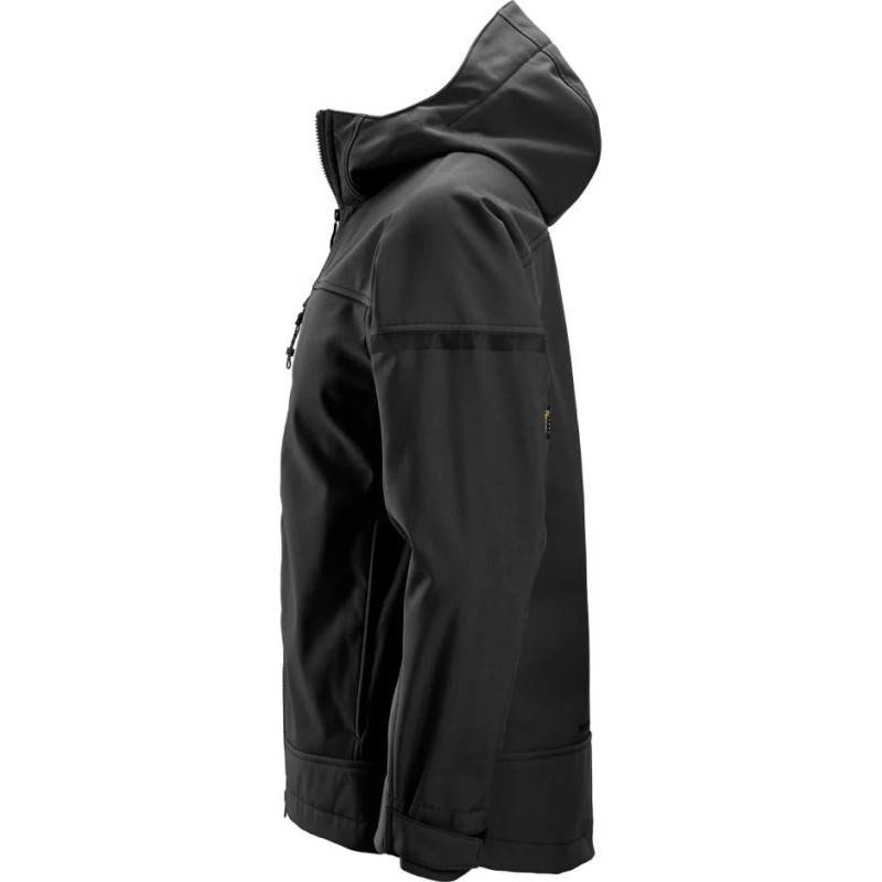JAKK SNICKERS SOFTSHELL STRETCH KAPUUTSIGA MUST L