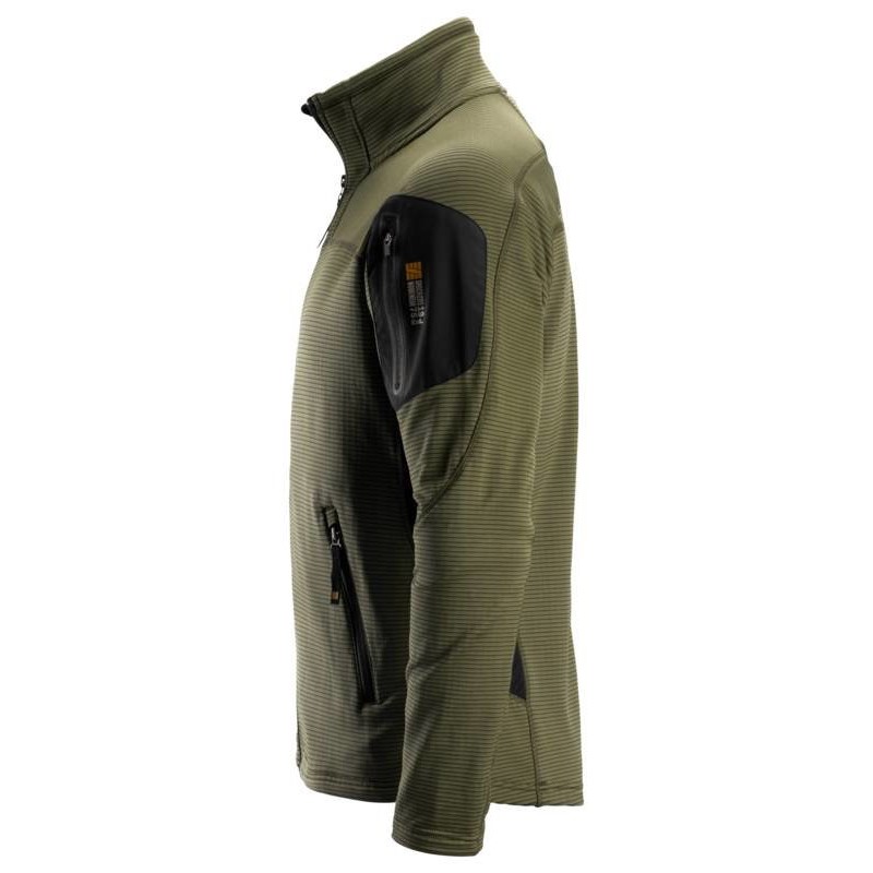 JAKK SNICKERS BodyMapping MICRO FLEECE KHAKI M