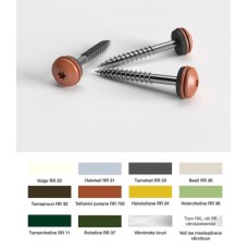 TEMPSI SCREW FOR WOOD  3.5X40 COLOURLESS /100TK