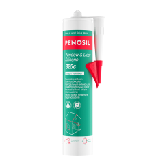 SILIKOON PENOSIL WINDOW & DOOR 325 VALGE 300ml