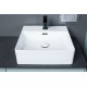 VALAMU KAME QUADRO 42X42CM VALGE