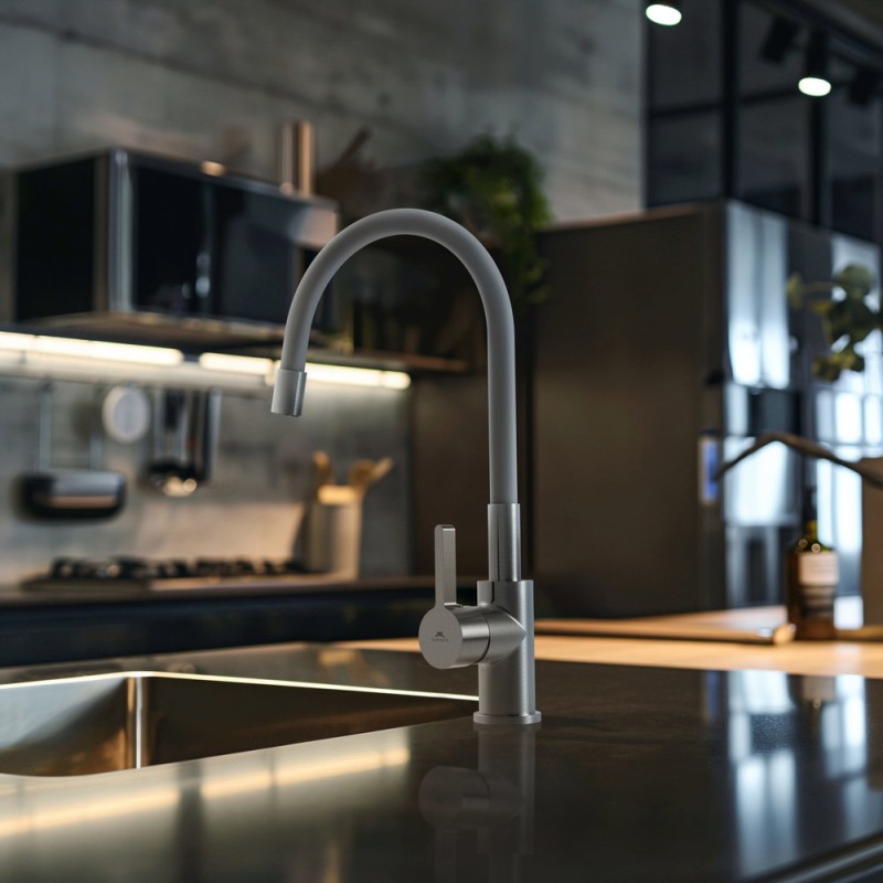 KITCHEN FAUCET  RUBINETA FLEXY-33(DG) HALL 