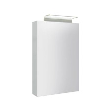 VANNITOAKAPP DEFA WAVE 46CM LED VALGUSTIGA VALGE