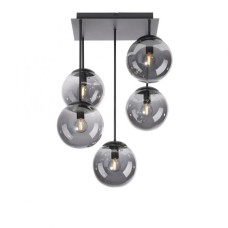 Big Widow Chandelier 5xE14 25W Black
