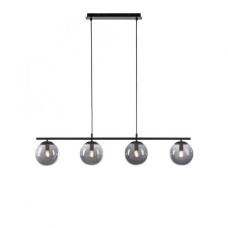 Big Widow Chandelier 4xE14 25W Black