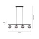 VALGUSTI BIG WIDOW 4xE14 25W MUST RIPP