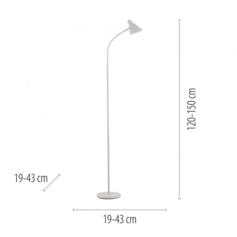 VALGUSTI PIXIE LED 4,5W 350lm VALGE PÕRANDA