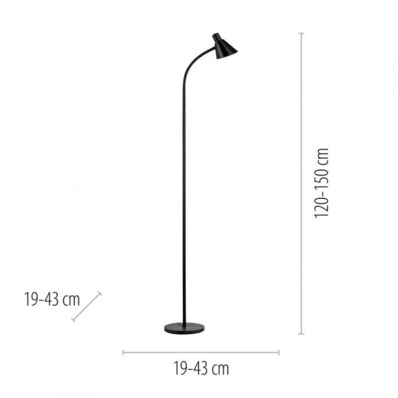 VALGUSTI PIXIE LED 4,5W 350lm ЧЁРНЫЙ  PÕRANDA