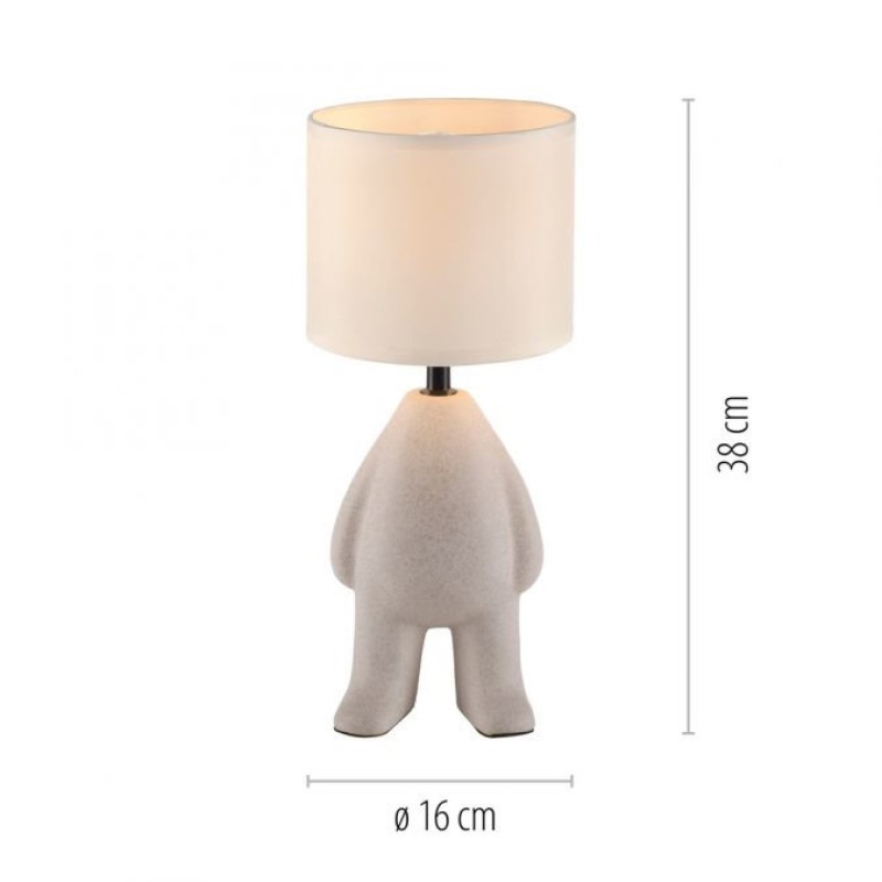 VALGUSTI TED 1xE27 25W BEEZ LAUA