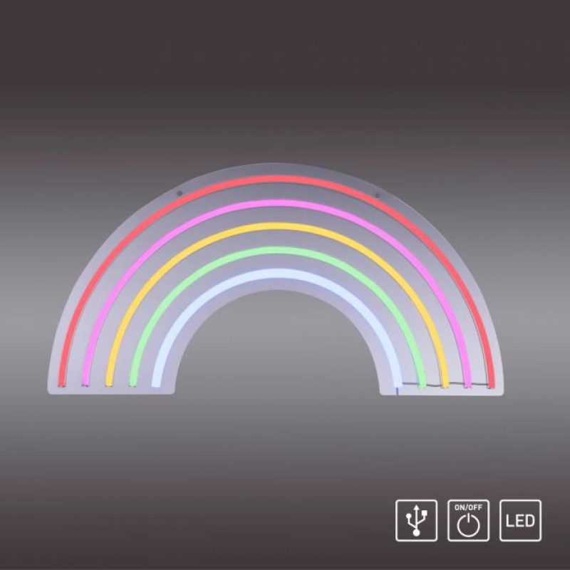 VALGUSTI NEON-RAINBOW LED 10,5W SEINA
