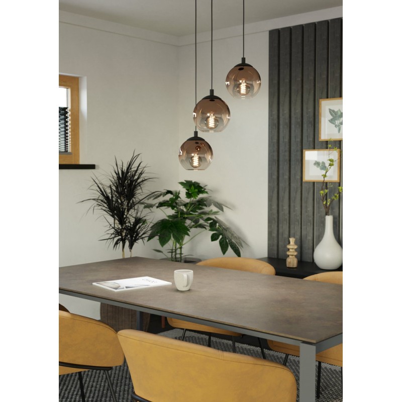 VALGUSTI ARISCANI 1 901925 3x60W E27 MUST RIPP