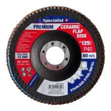 LAMELLKETAS SPECIALIST+ CERAMIC 125MM P40