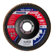 LAMELLKETAS SPECIALIST+ CERAMIC 125MM P100