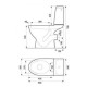 WC POTT.EKO SIMPLEON 010 3/5L+ISTE