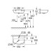 VALAMU GROHE BAU 55X39CM VALGE
